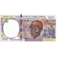P304Fe Central African Republic - 5000 Francs Year 1999